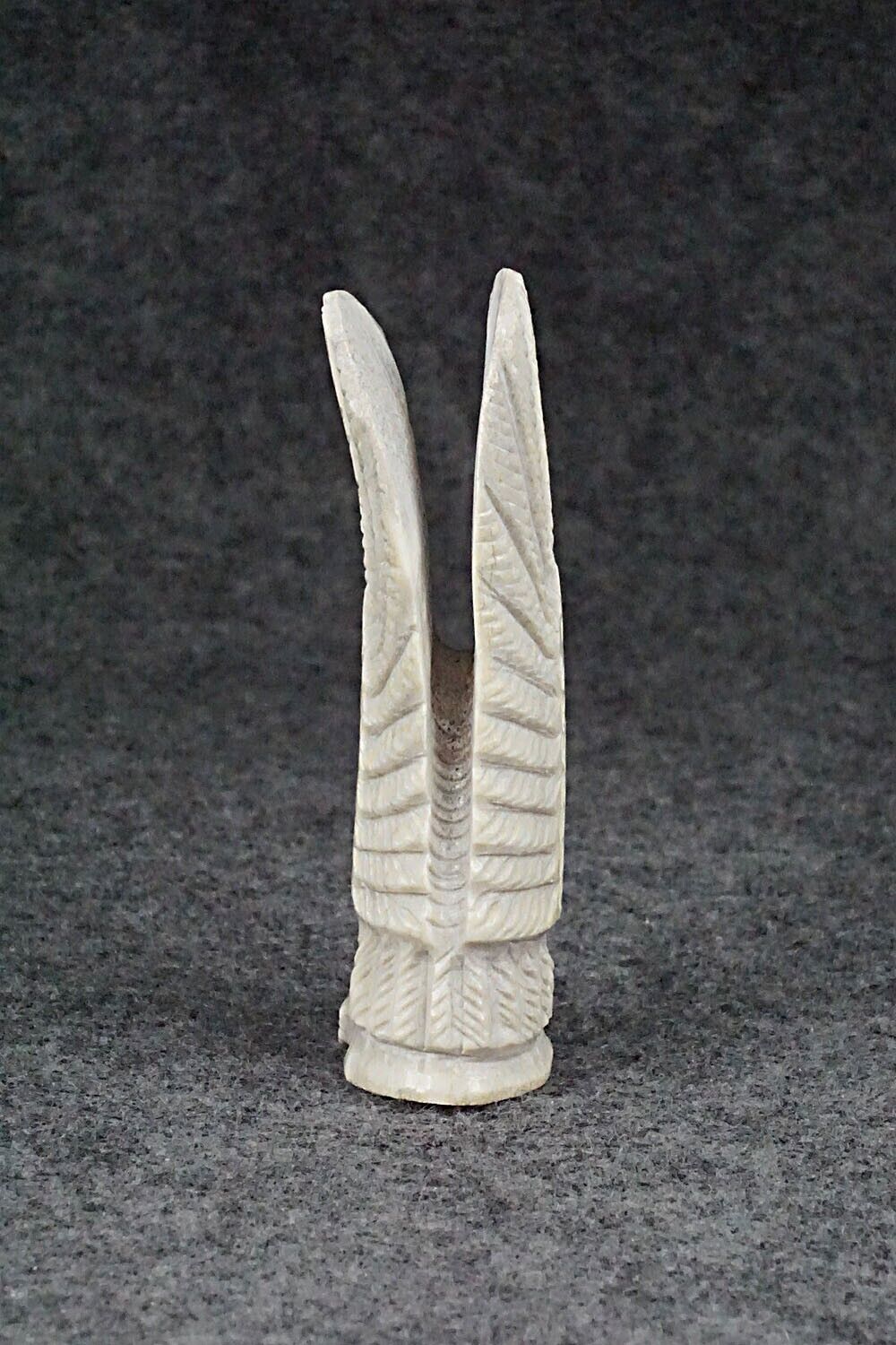 Owl Zuni Fetish Carving - Garrick Weeka