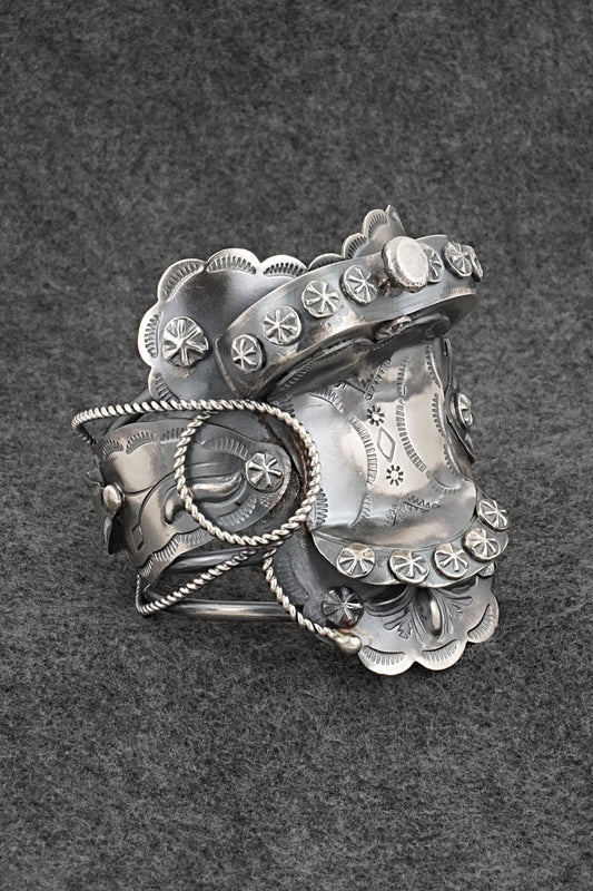 Sterling Silver Bracelet - Tim Yazzie