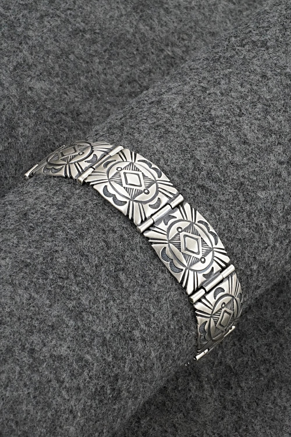 Sterling Silver Link Bracelet - Elgin Tom