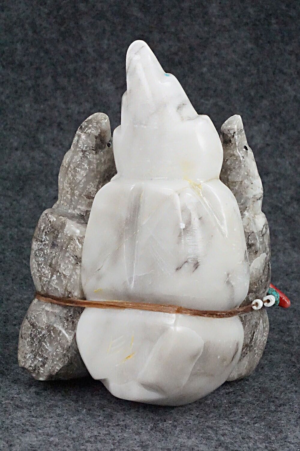 Bear Family Zuni Fetish Carving - Ed Lementino
