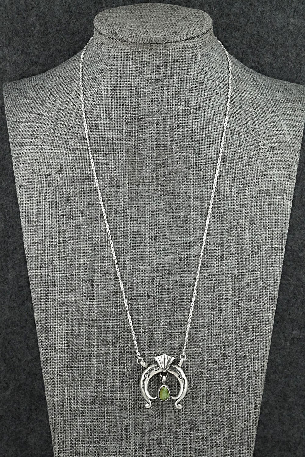 Turquoise & Sterling Silver Necklace - Gary Shorty