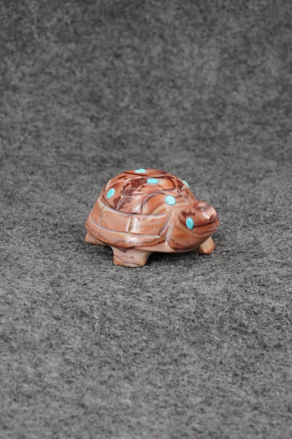 Turtle Zuni Fetish Carving - Ronnie Lunasee