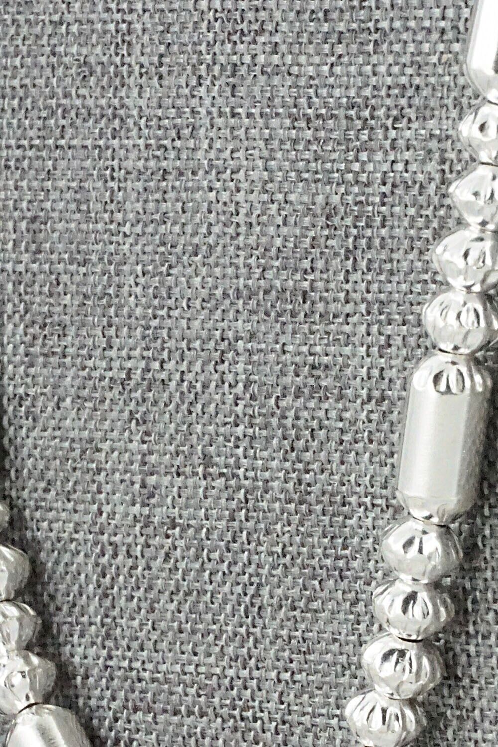 Sterling Silver Navajo Pearl Necklace 20" - Tashina Haley