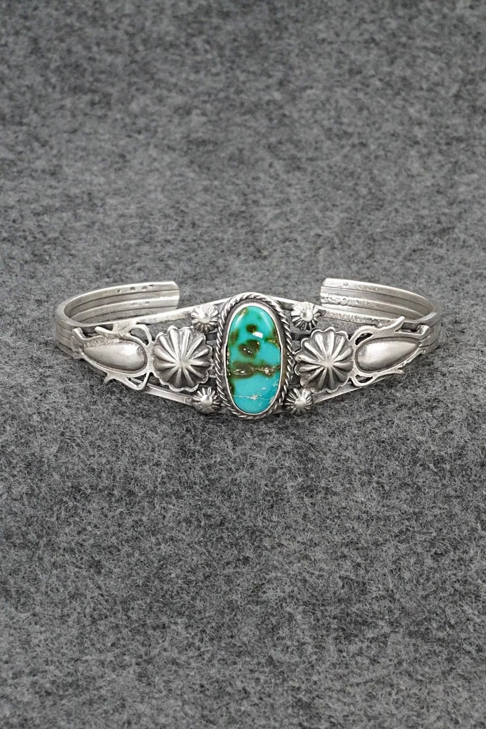 Turquoise & Sterling Silver Bracelet - Sharon McCarthy