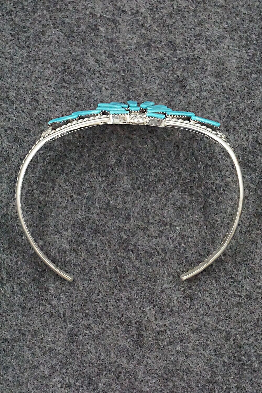 Turquoise & Sterling Silver Bracelet - Carlene Hattie