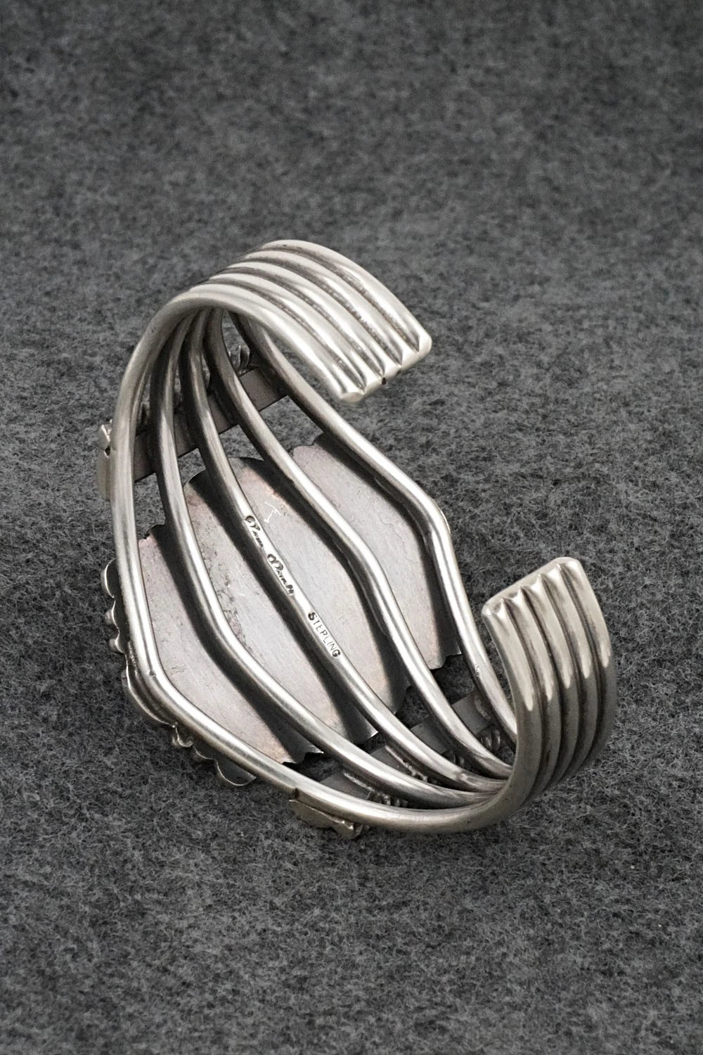 Turquoise & Sterling Silver Bracelet - Tom Lewis