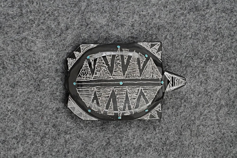 Turtle Zuni Fetish Carving - Patrick Wallace