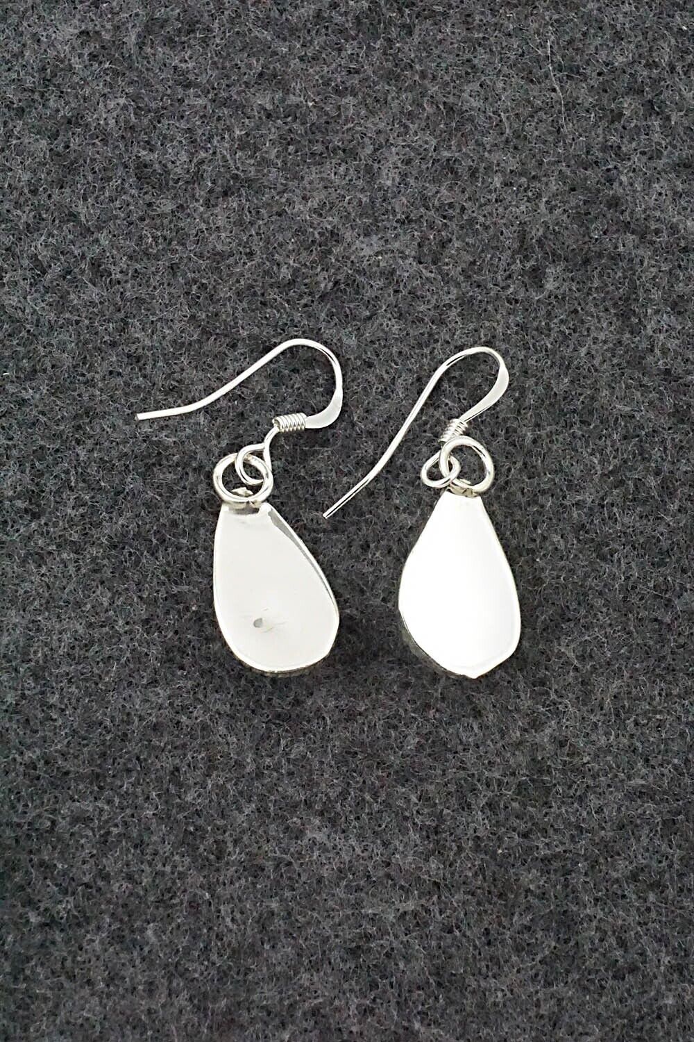 Turquoise & Sterling Silver Earrings - Angeline Platero