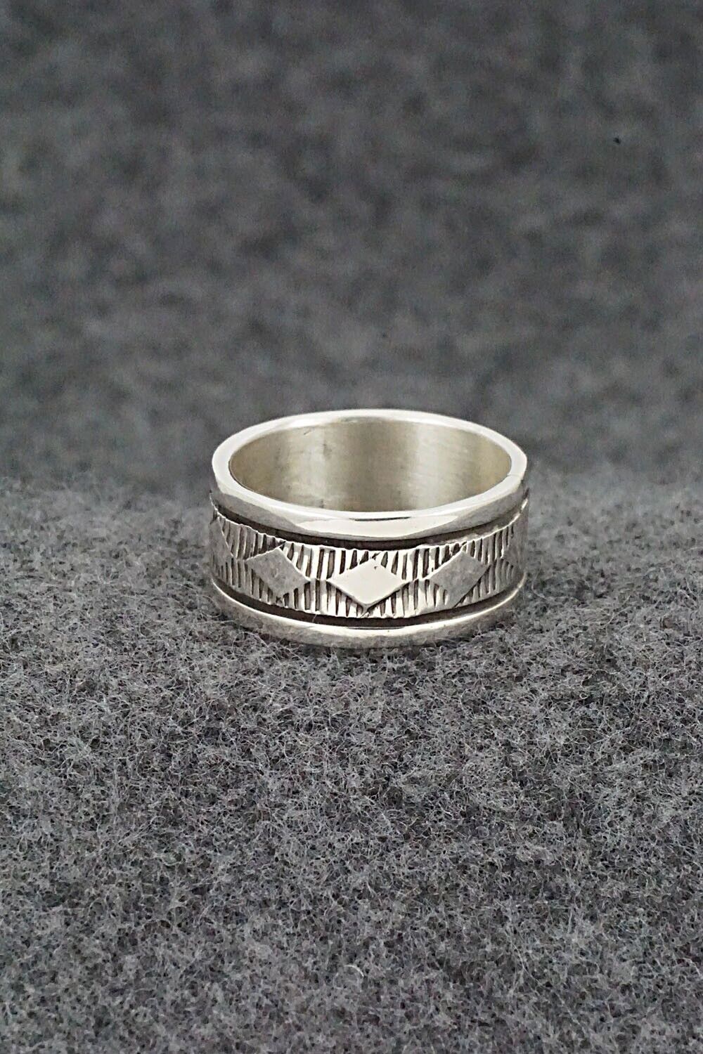 Sterling Silver Ring - Bruce Morgan - Size 8