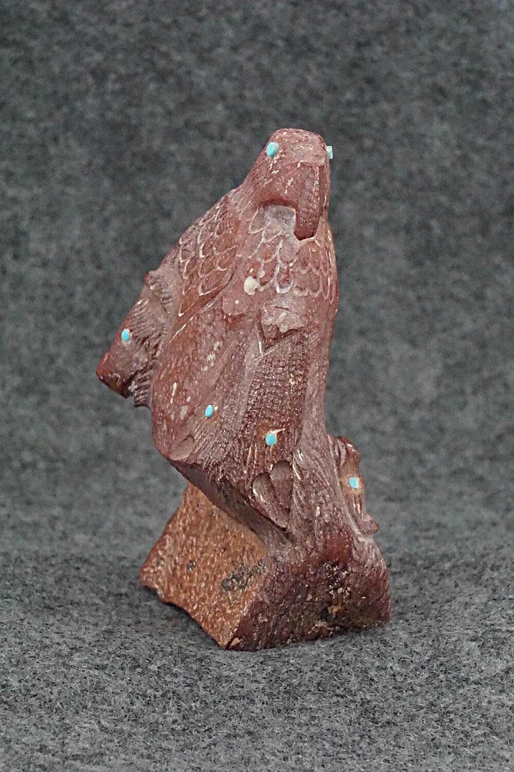 Six Directions Zuni Fetish Carving - Derrick Kaamasee