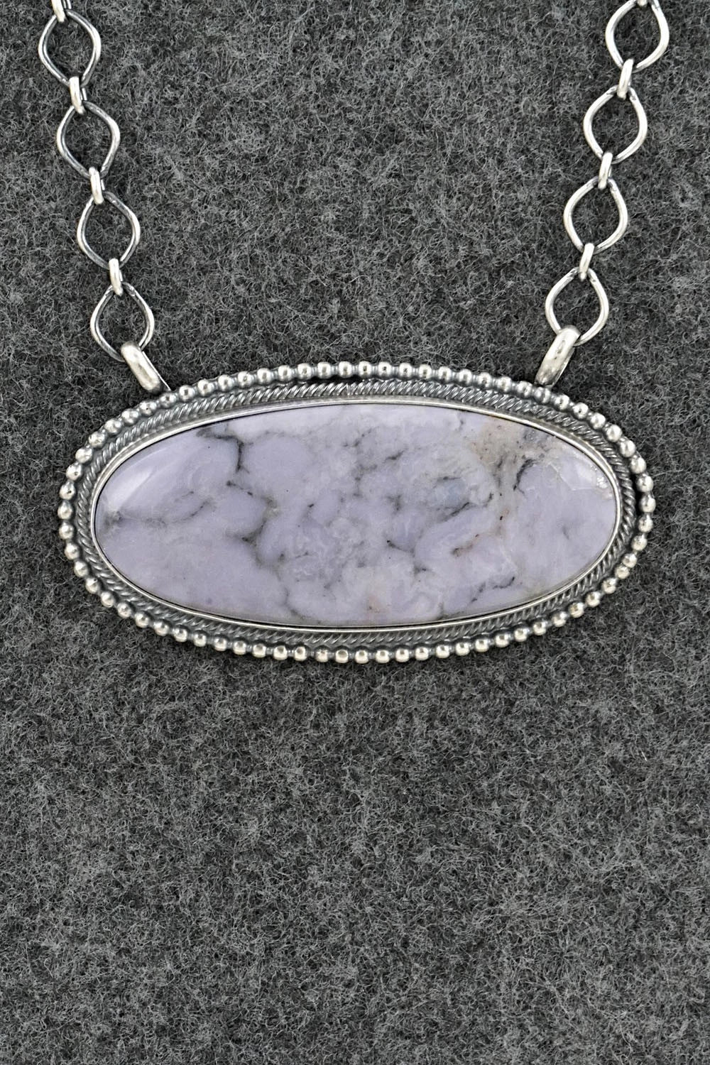 Morado & Sterling Silver Necklace - Darrin Livingston