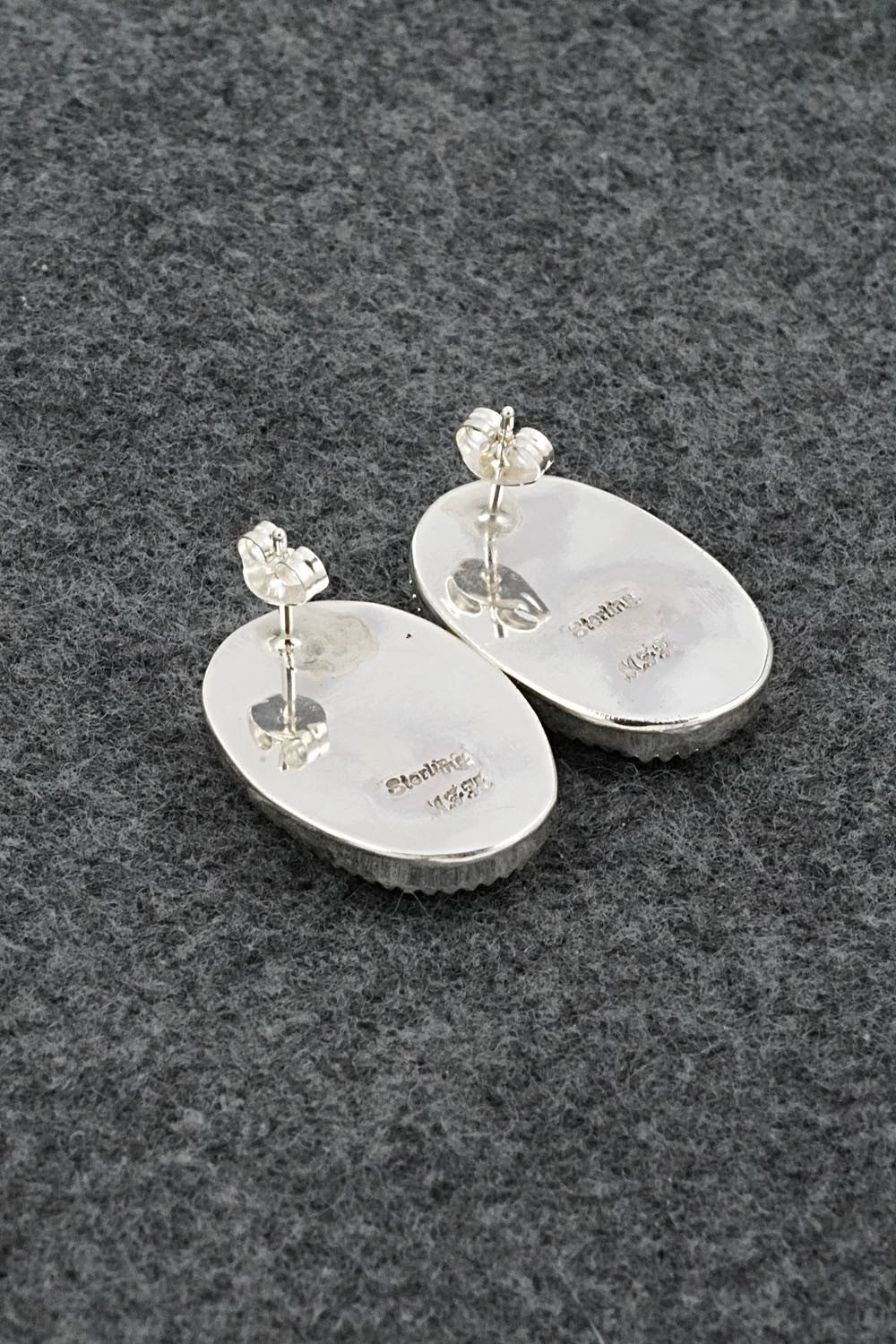 Morado & Sterling Silver Earrings - Murray Hannaweeka