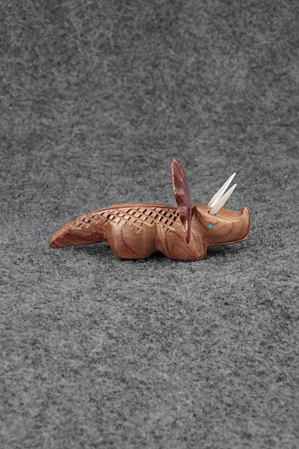 Dinosaur Zuni Fetish Carving - Brandon Phillips