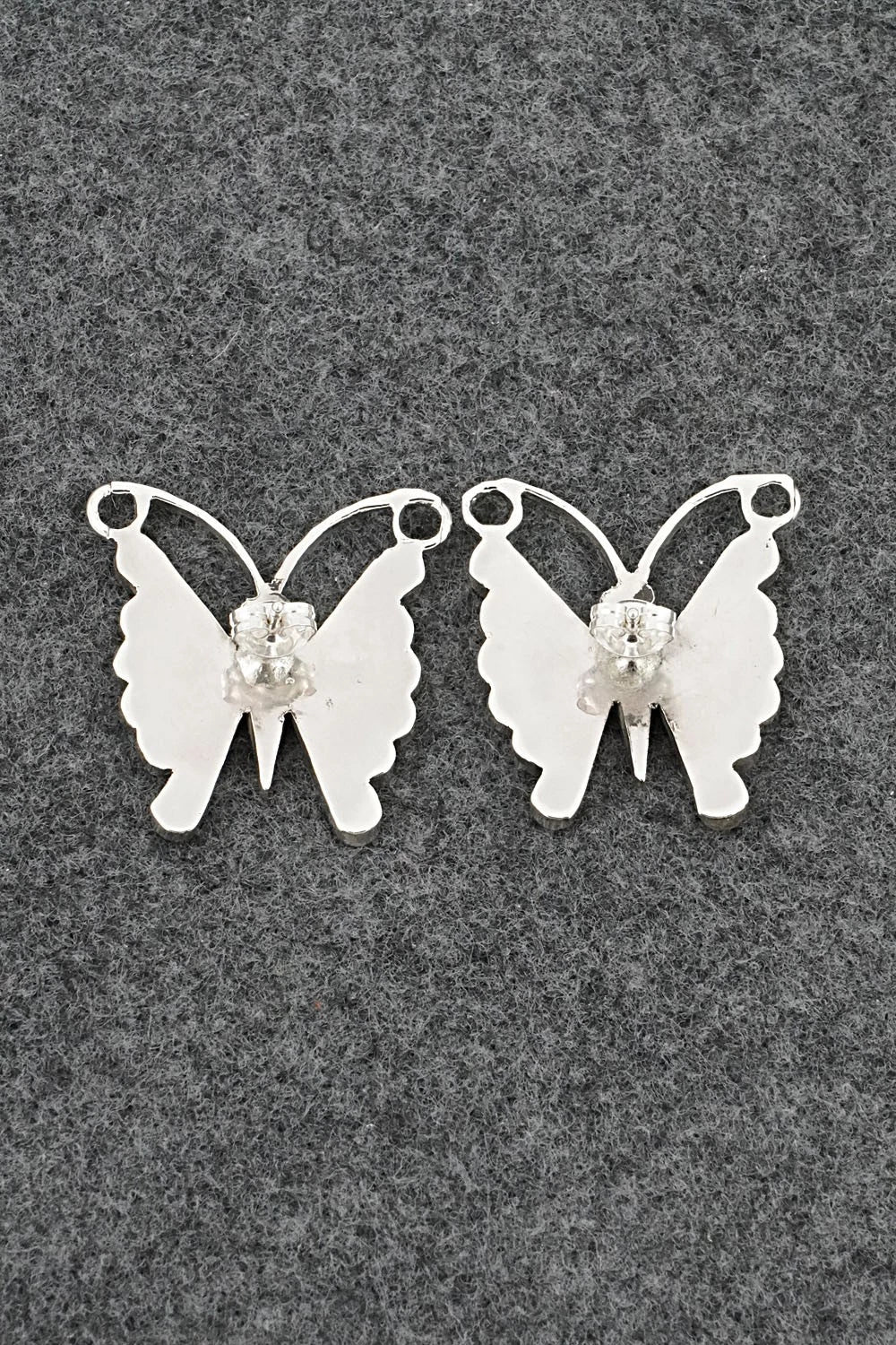 Multi-Stone & Sterling Silver Earrings - Adrian Wallace