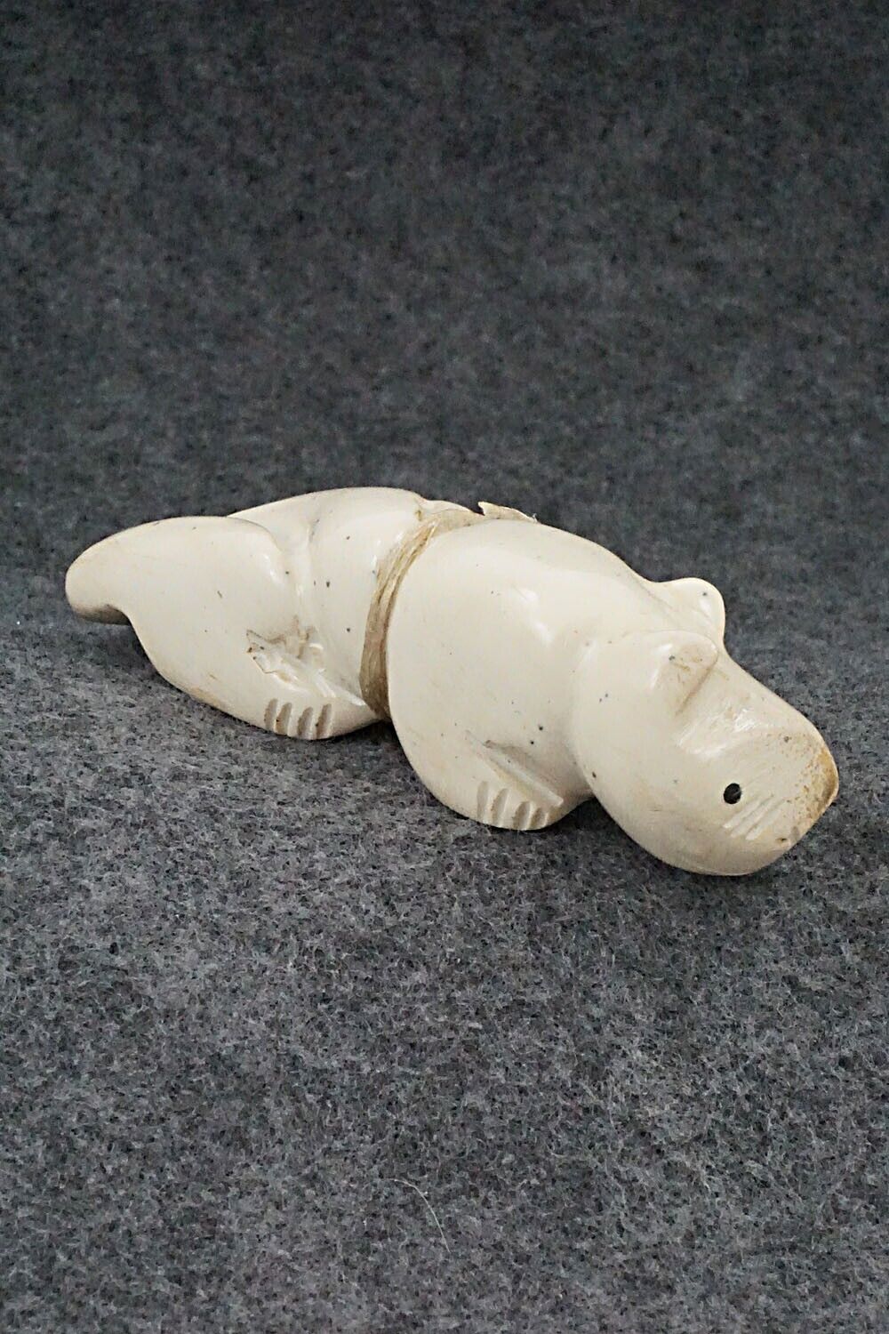 Mountain Lion Zuni Fetish Carving - Justin Red Elk