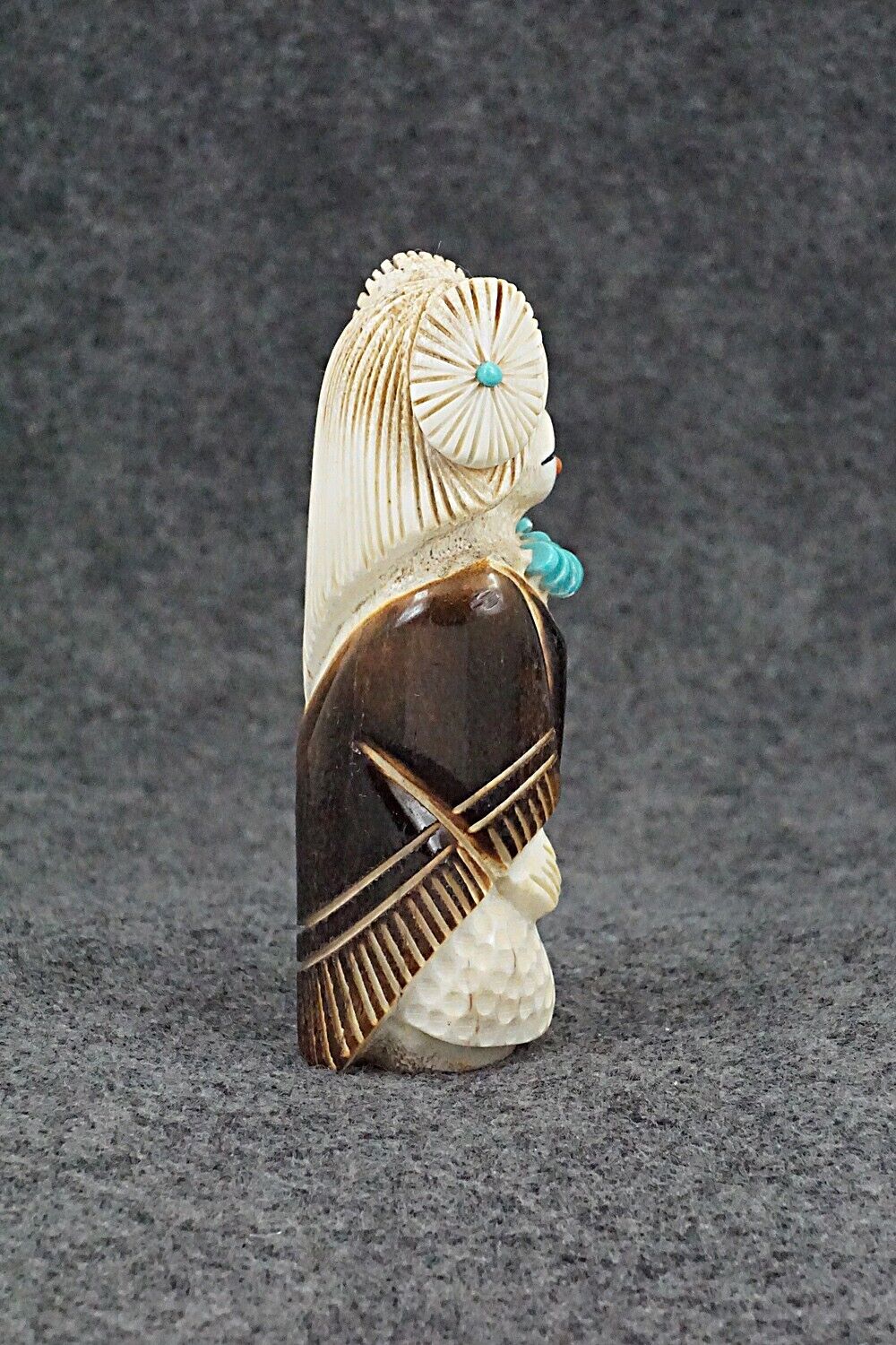 Corn Maiden Zuni Fetish Carving - Claudia Peina