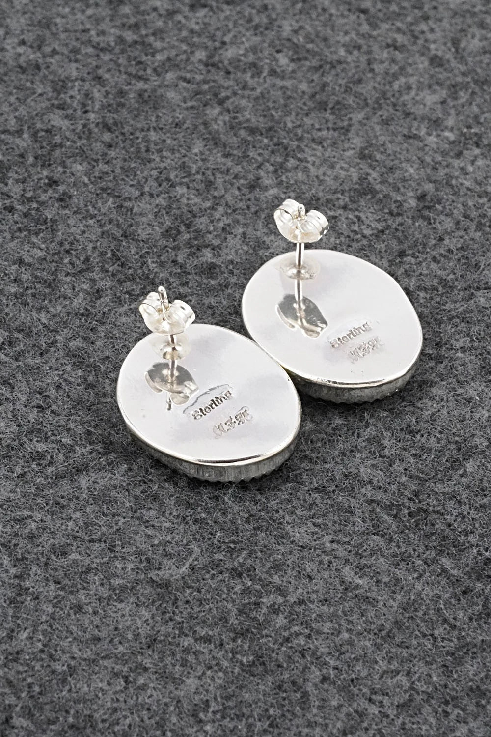 Morado & Sterling Silver Earrings - Murray Hannaweeka