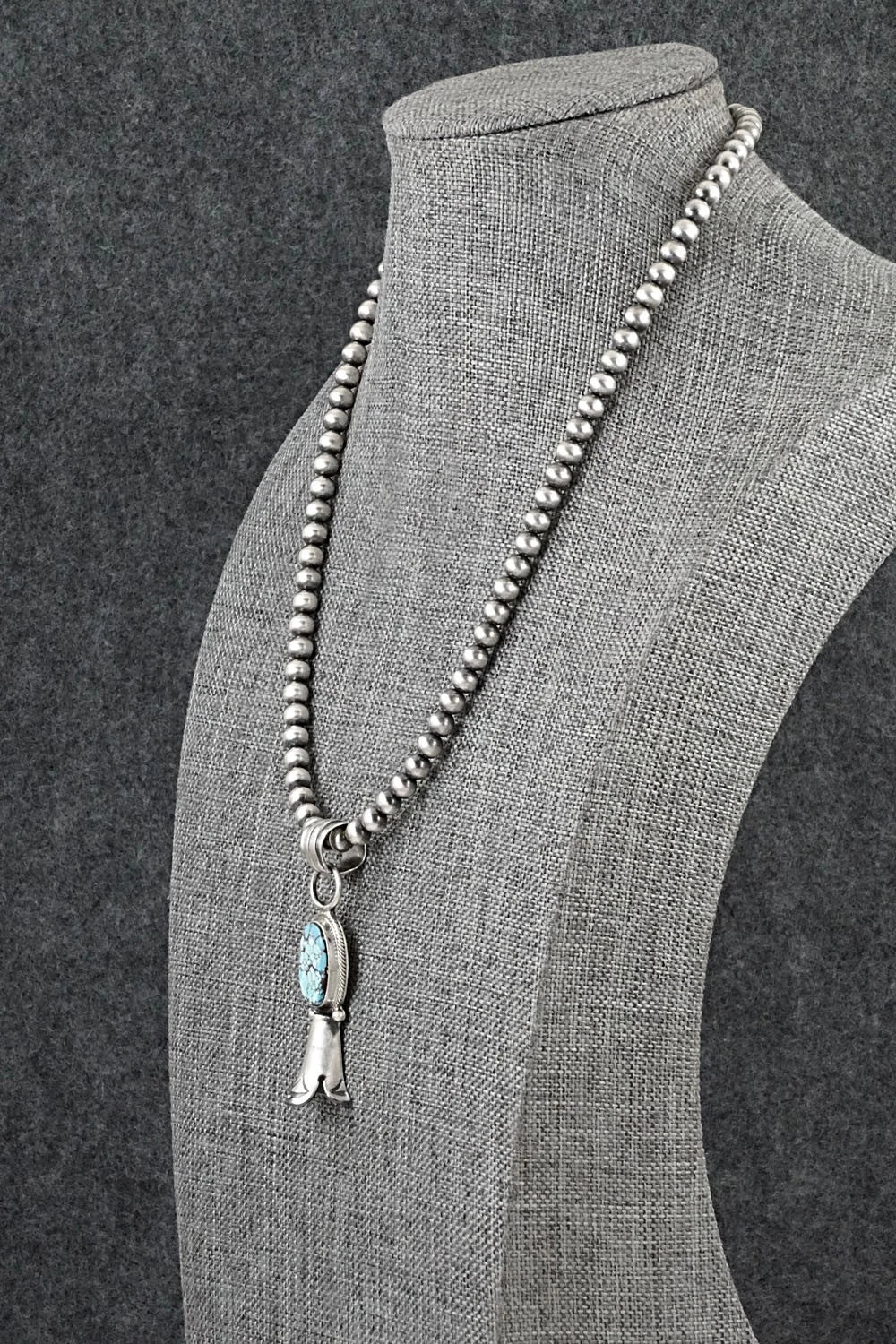 Turquoise & Sterling Silver Necklace - Sharon McCarthy