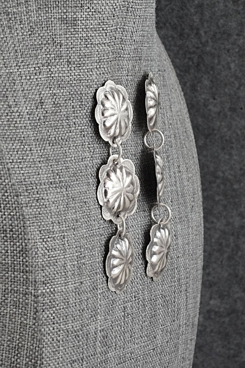 Sterling Silver Earrings - Joan Begay