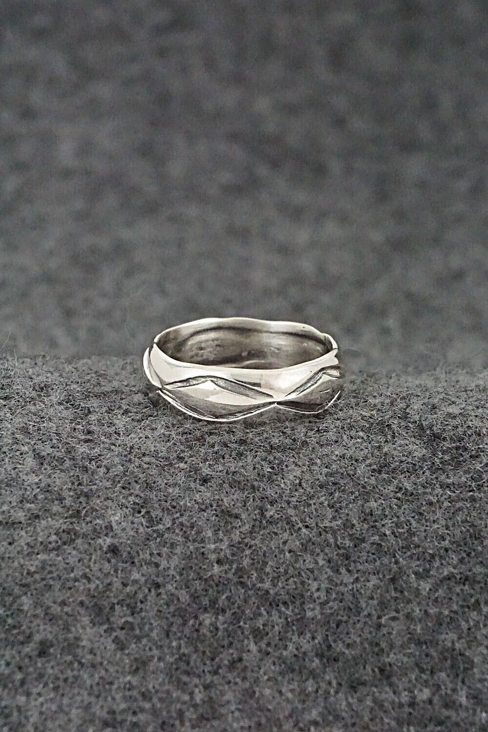 Sterling Silver Ring - Elaine Tahe - Size 7