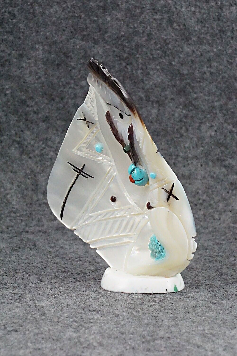 Corn Maiden Zuni Fetish Carving - Vickie Quandelacy