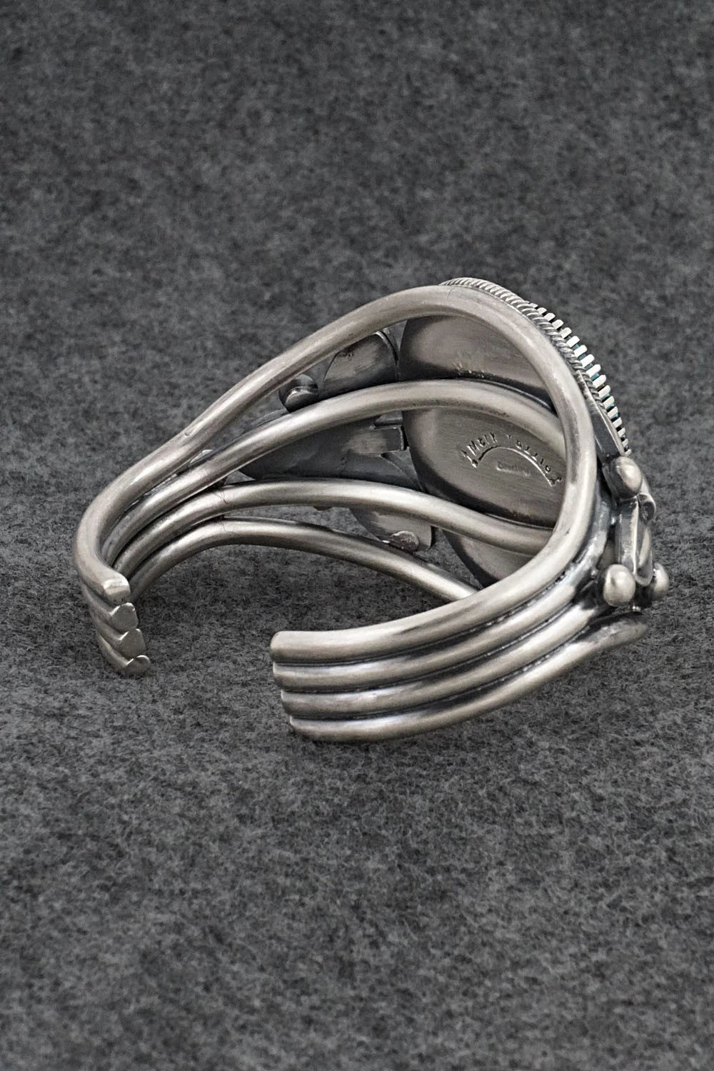 Turquoise & Sterling Silver Bracelet - Mark Yazzie