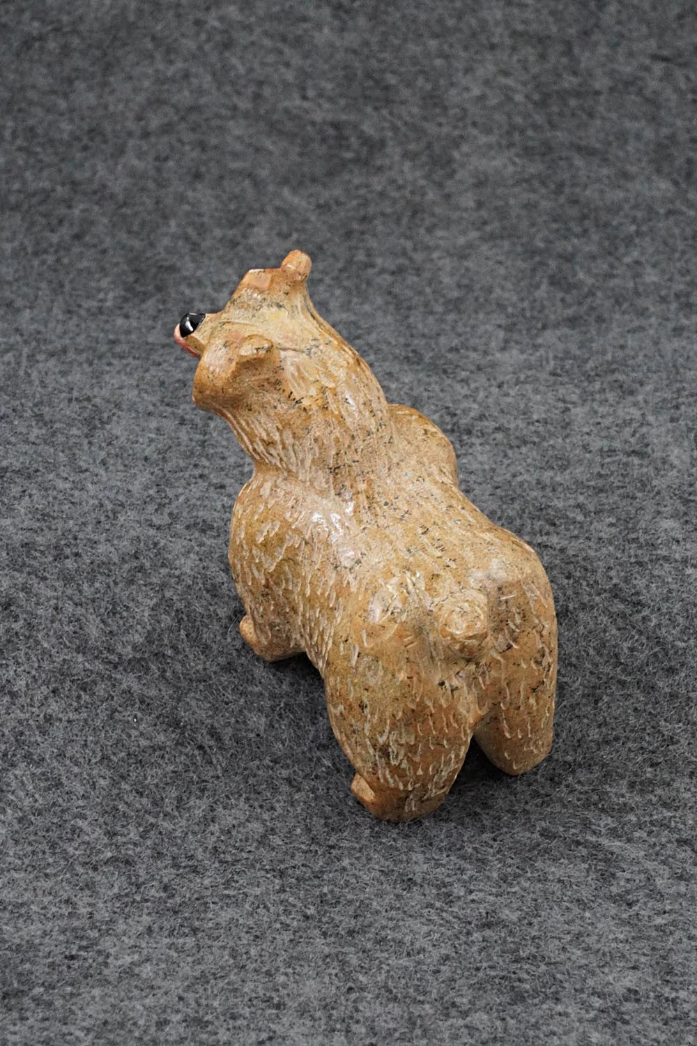 Bobcat Zuni Fetish Carving - Freddie Leekya