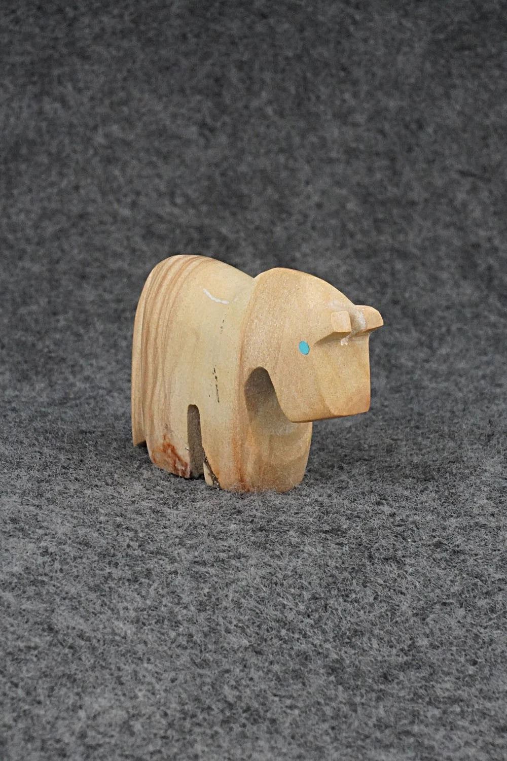 Horse Zuni Fetish Carving - Bernard Laiwakete