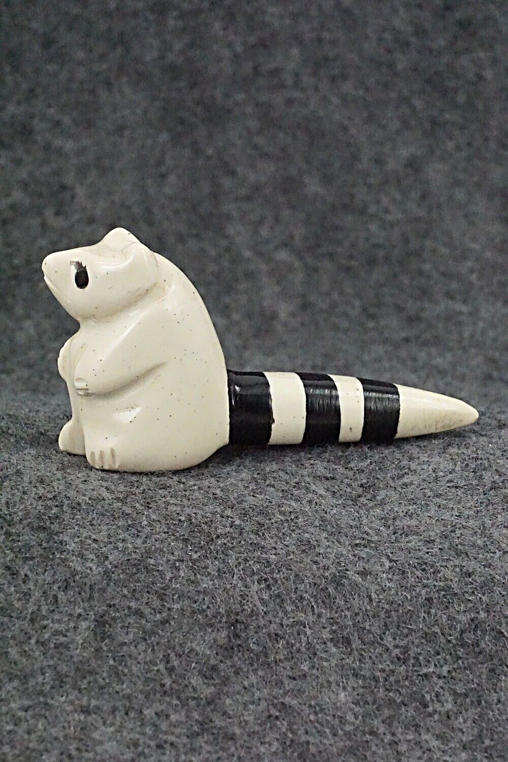Racoon Zuni Fetish Carving - Justin Red Elk
