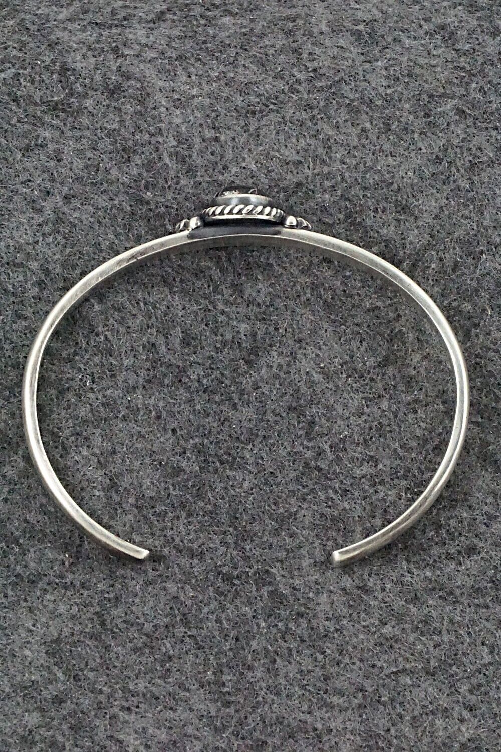White Buffalo and Sterling Silver Bracelet - Raymond Coriz