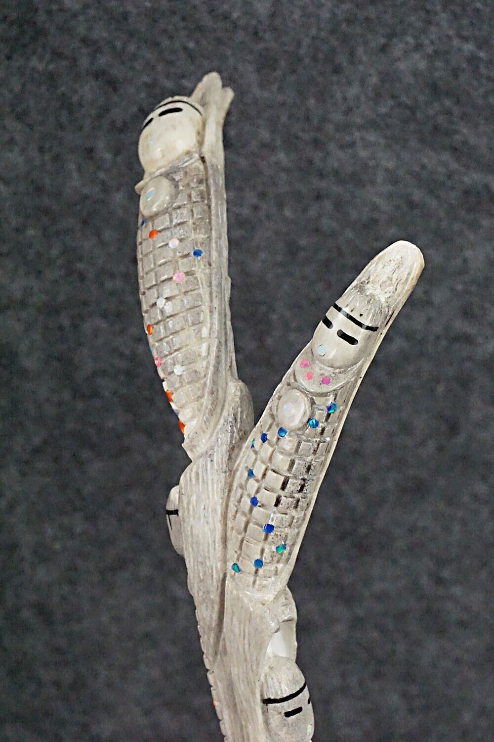 Corn Maidens Zuni Fetish Carving - Destry Siutza