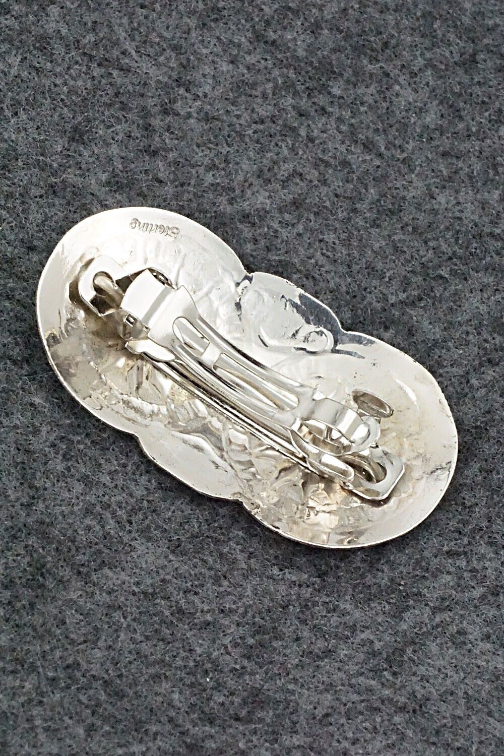 Sterling Silver Hair Barrette - Arlene Soce