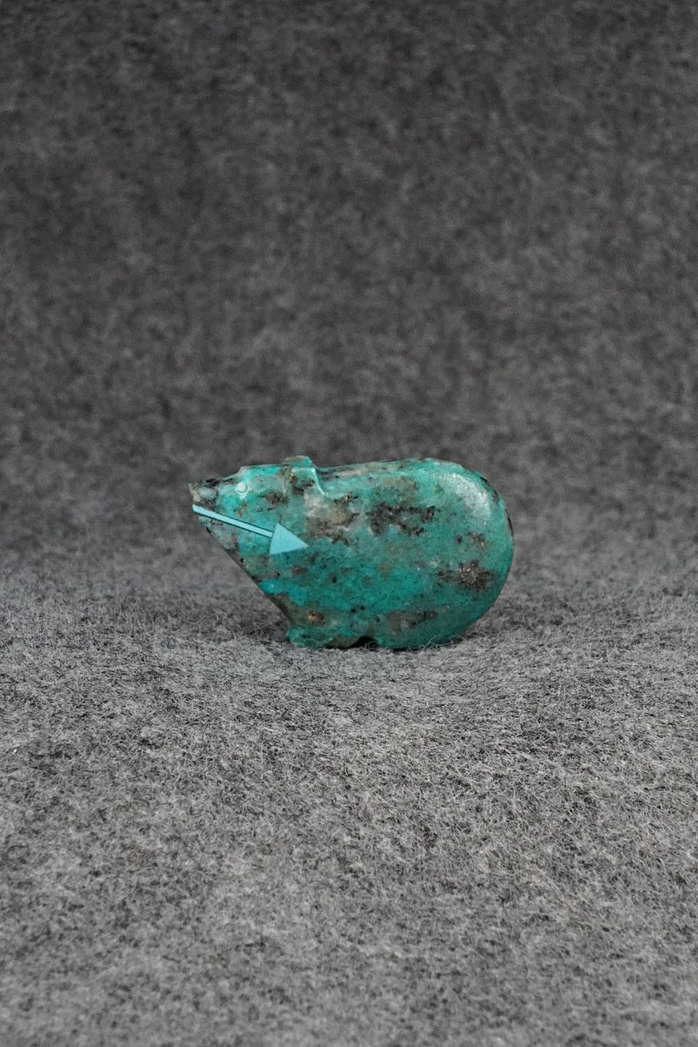 Bear Zuni Fetish Carving - Abby Quam Panteah