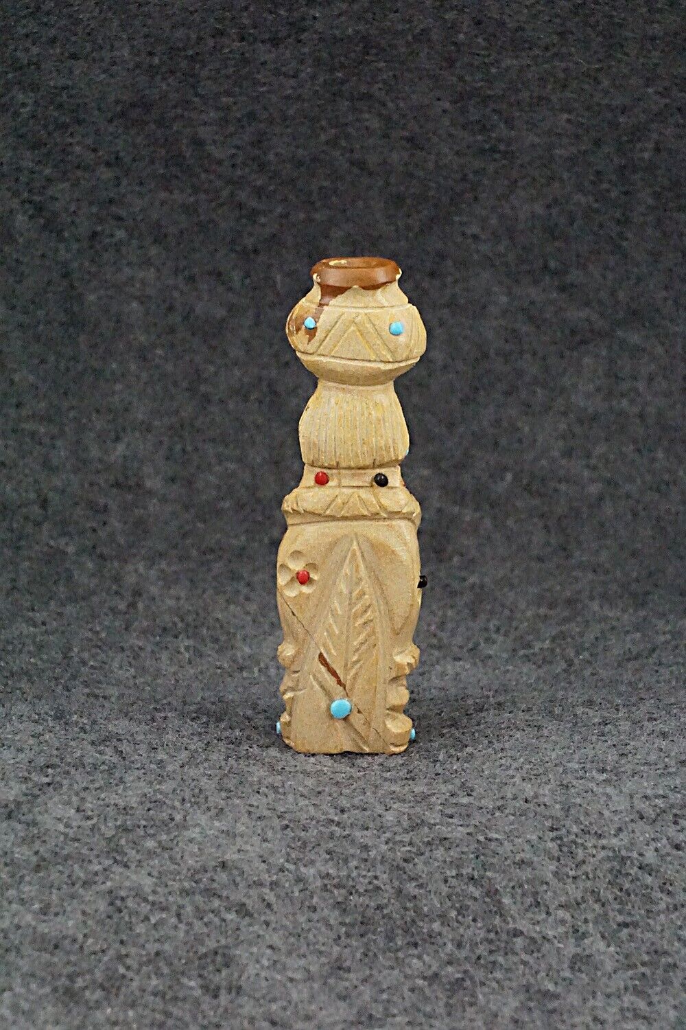 Corn Maiden Zuni Fetish Carving - Danette Laate