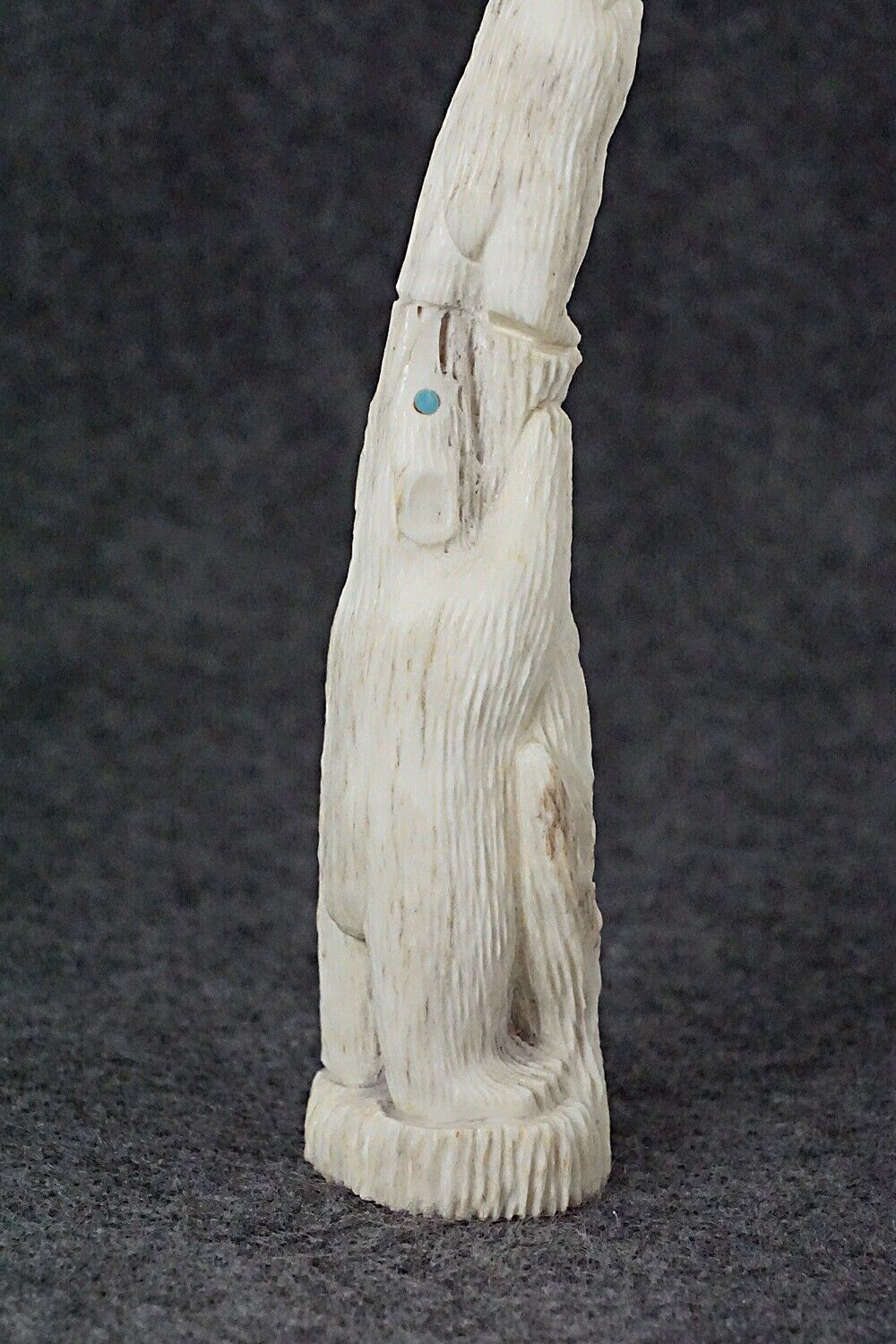 Bears & Owls Zuni Fetish Carving - Destry Siutza