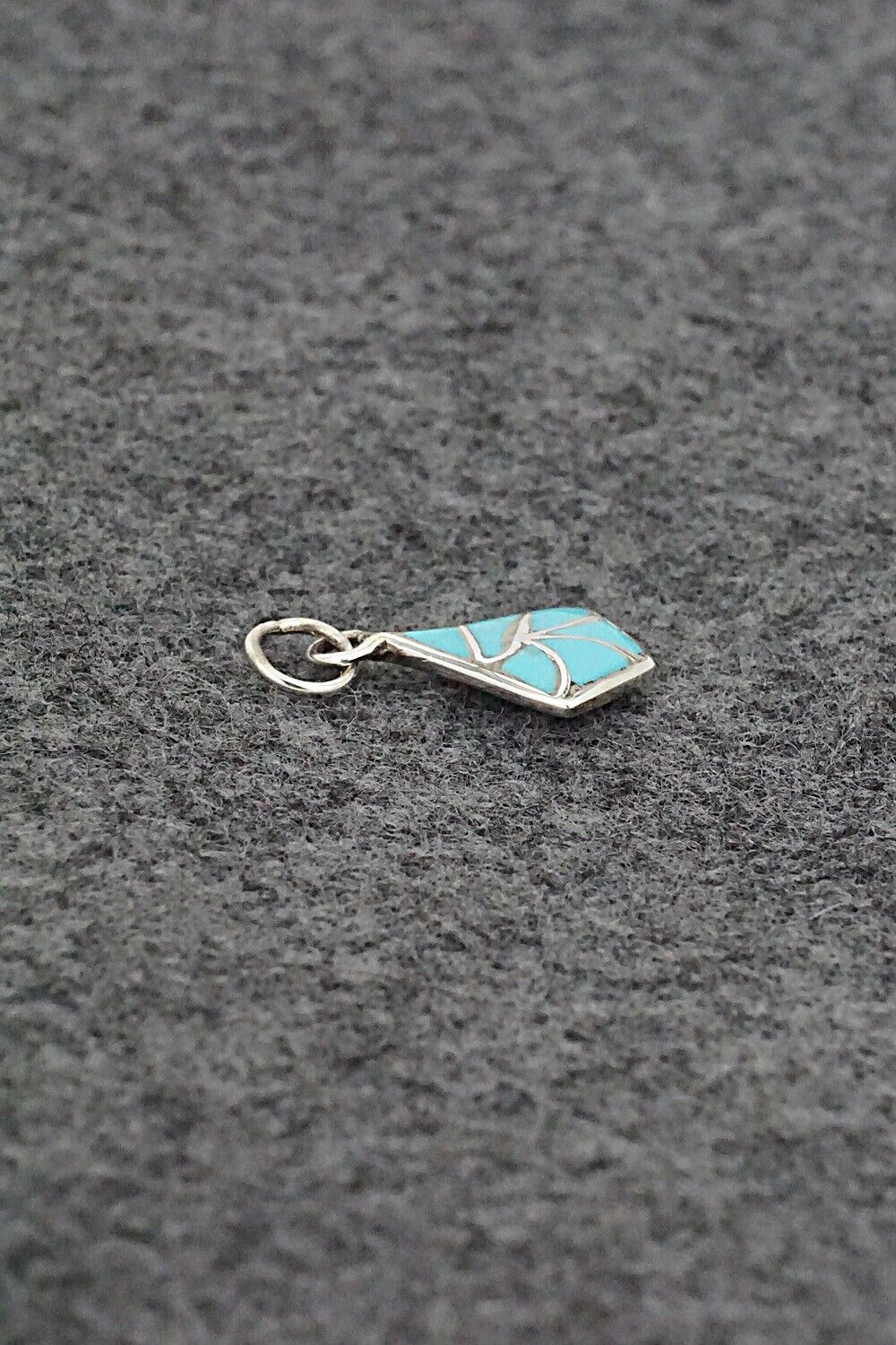 Turquoise & Sterling Silver Pendant - Orena Leekya