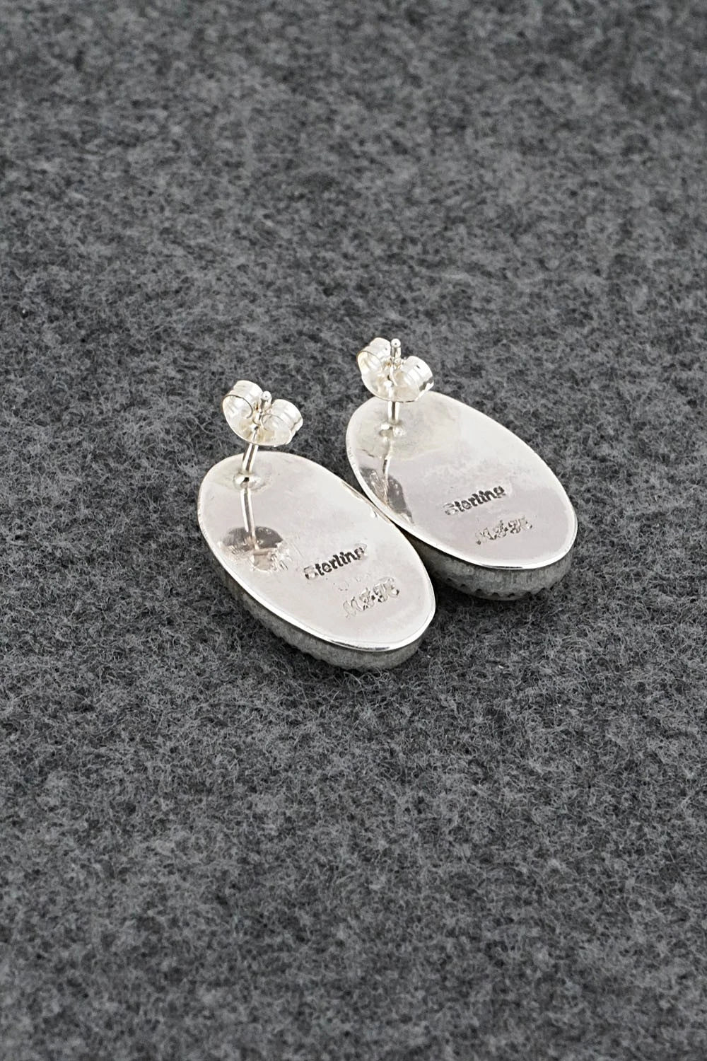 Morado & Sterling Silver Earrings - Murray Hannaweeka