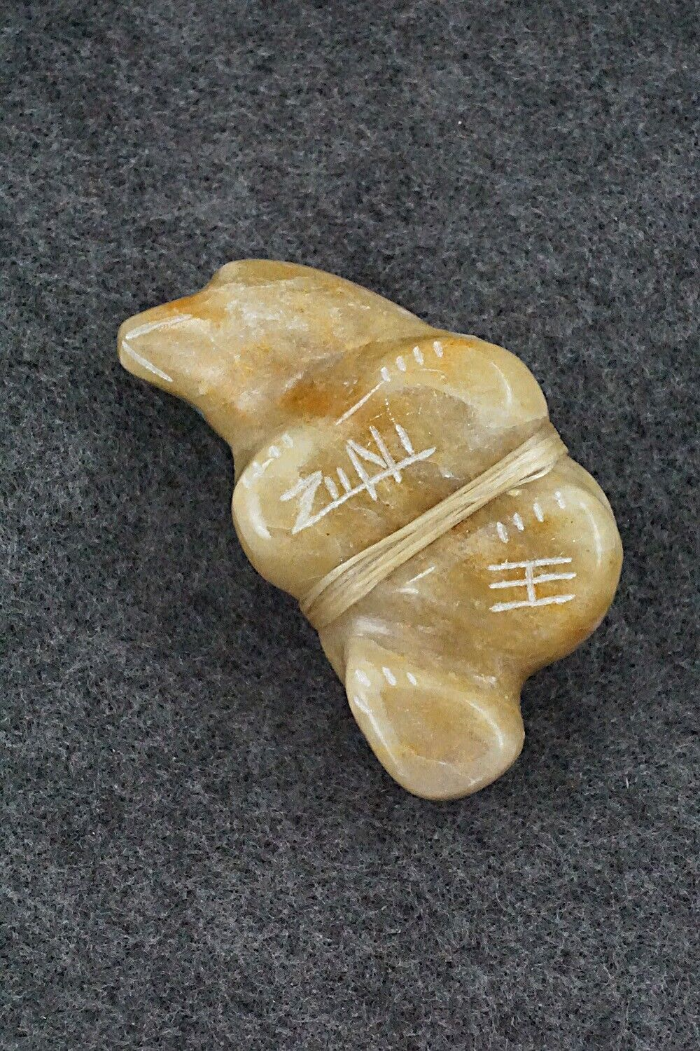 Bear Zuni Fetish Carving - Herbert Halate
