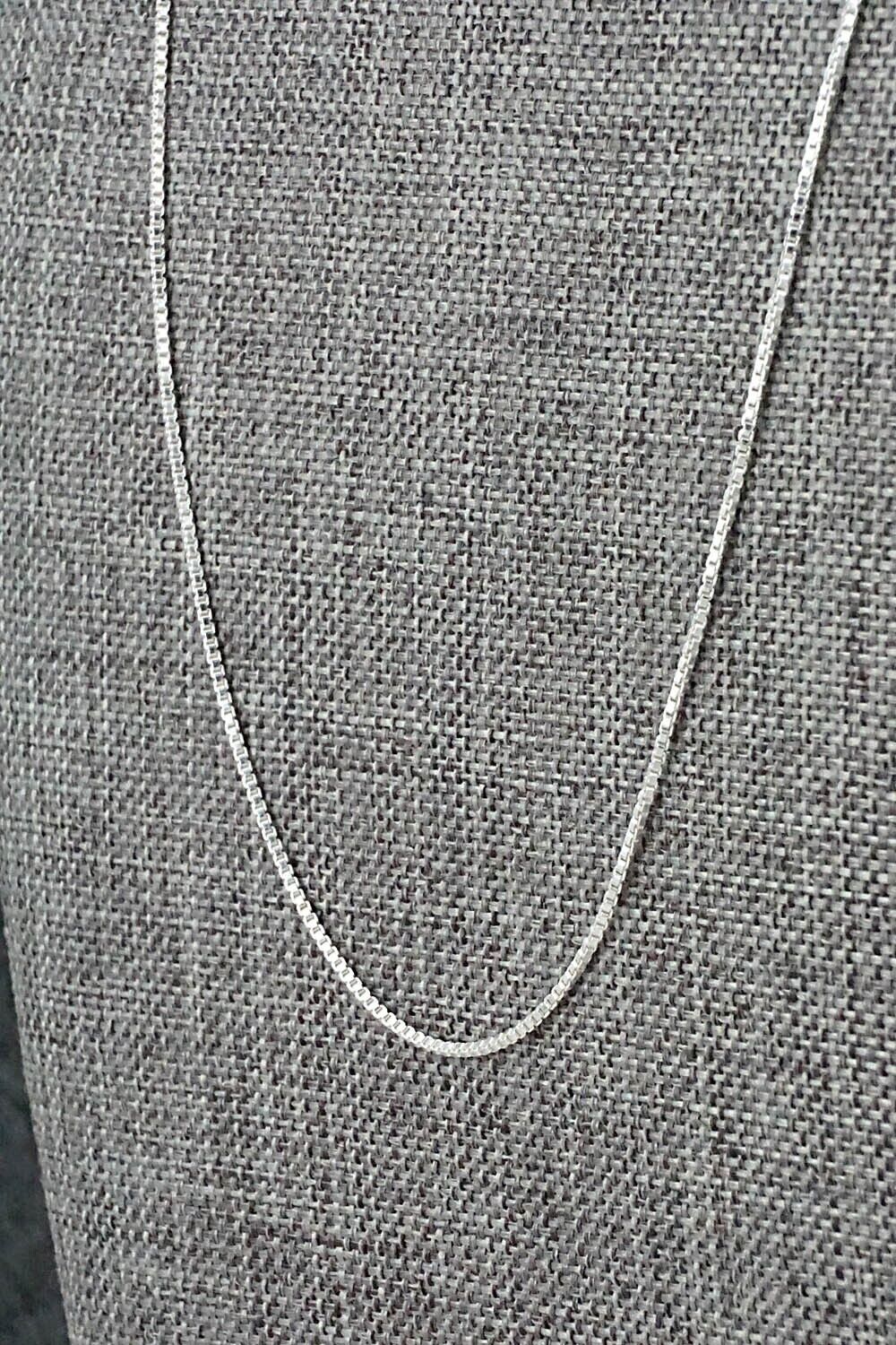 Sterling Silver Chain Necklace - Sterling Silver 20"