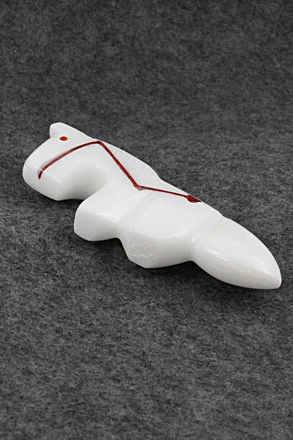 Horse Zuni Fetish Carving - Kenric Laiwakete