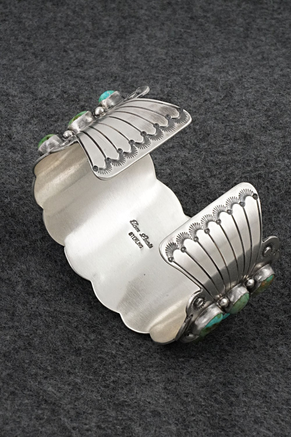 Turquoise & Sterling Silver Bracelet - Tom Lewis