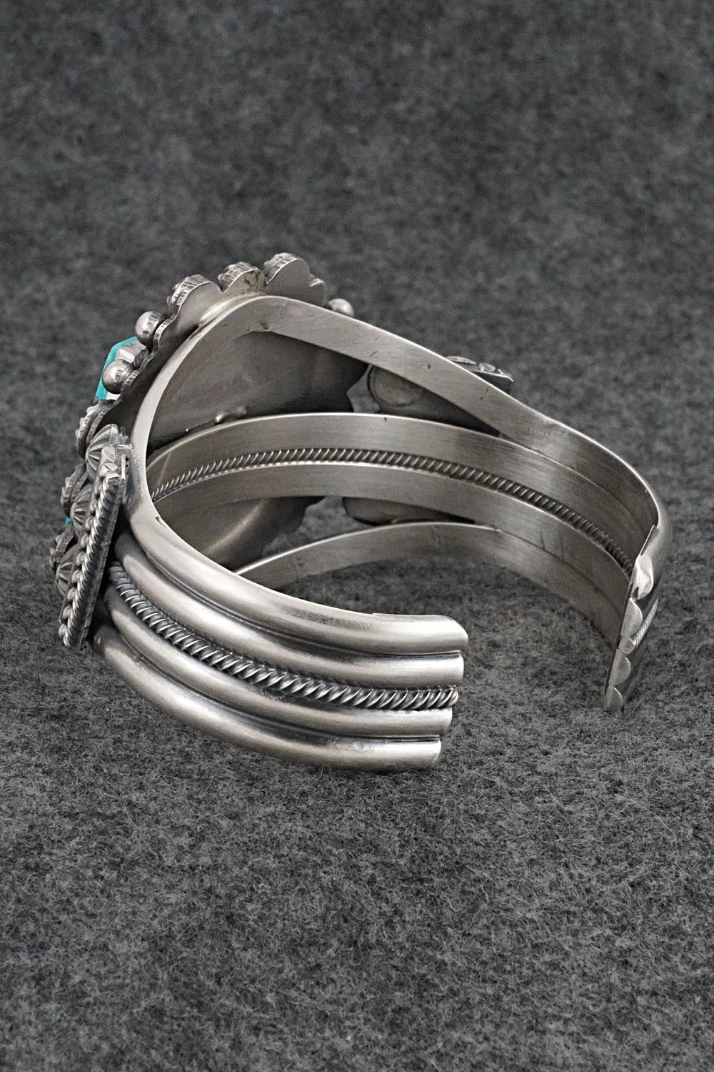 Turquoise & Sterling Silver Bracelet - Michael Calladitto