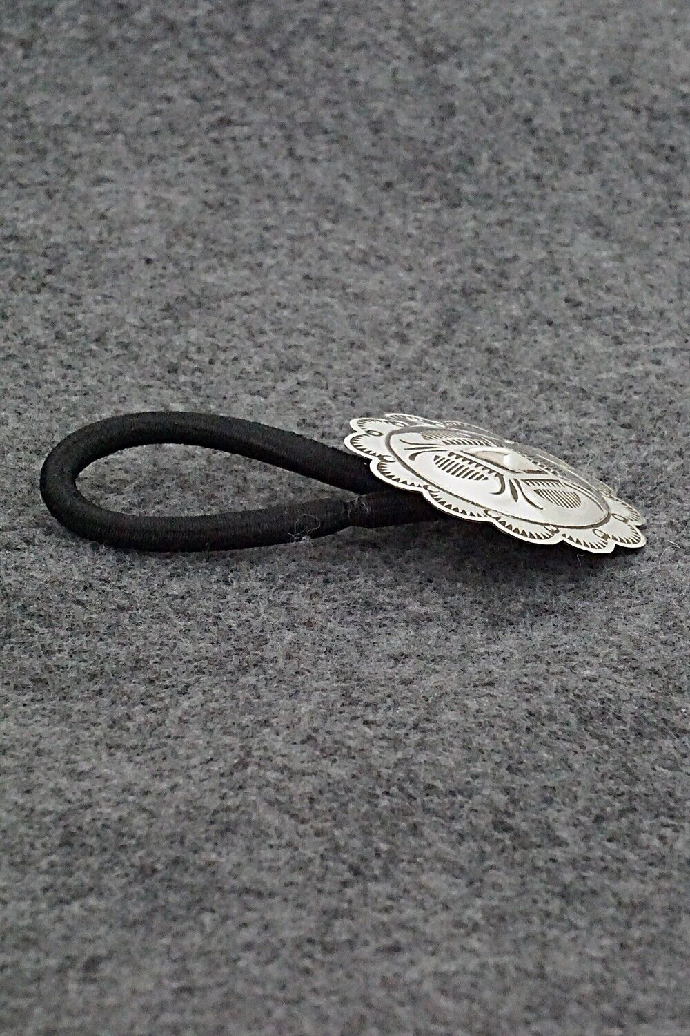 Sterling Silver Hair Tie - Bertha Begay