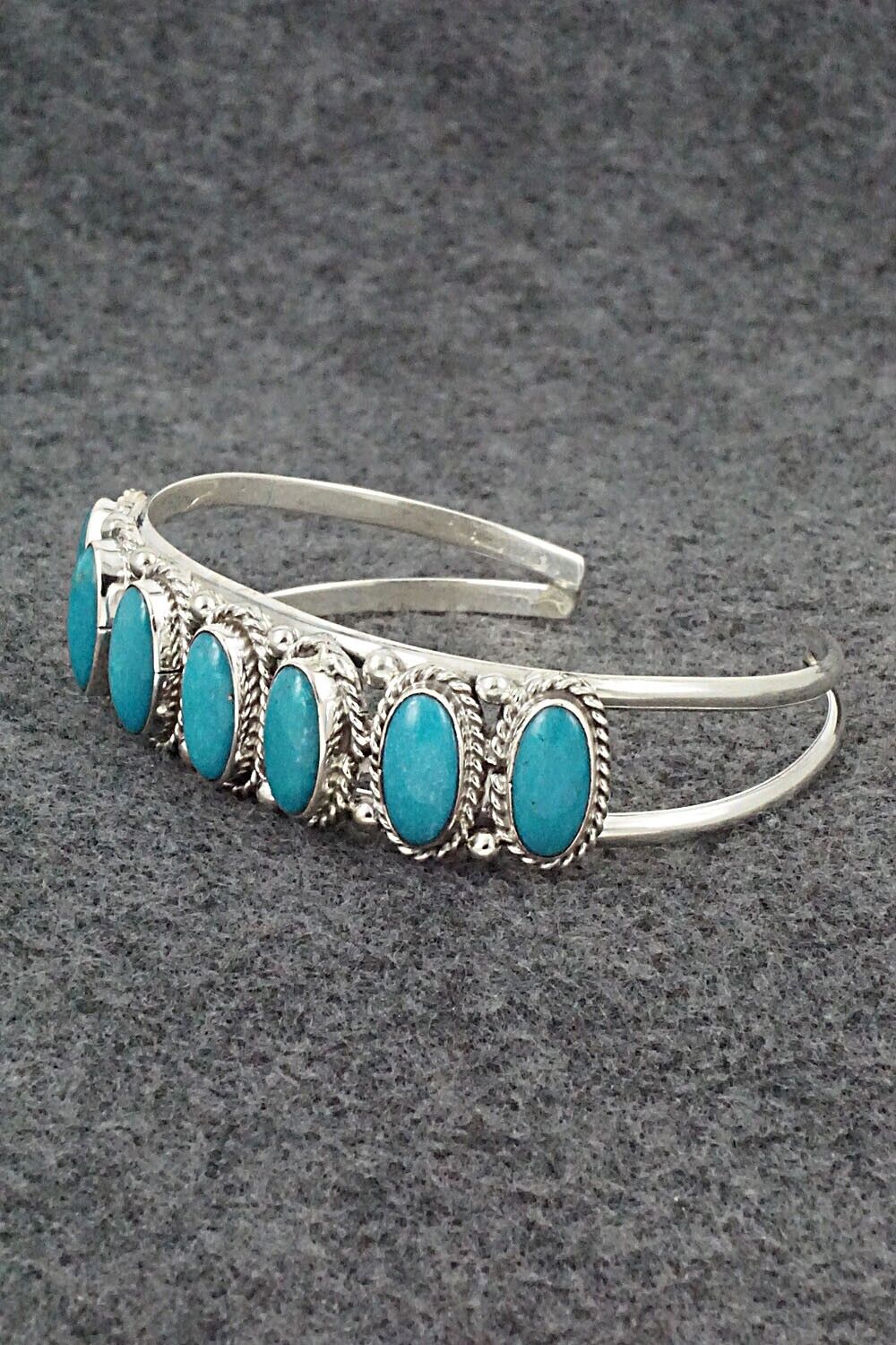 Turquoise & Sterling Silver Bracelet - Roberta Begay