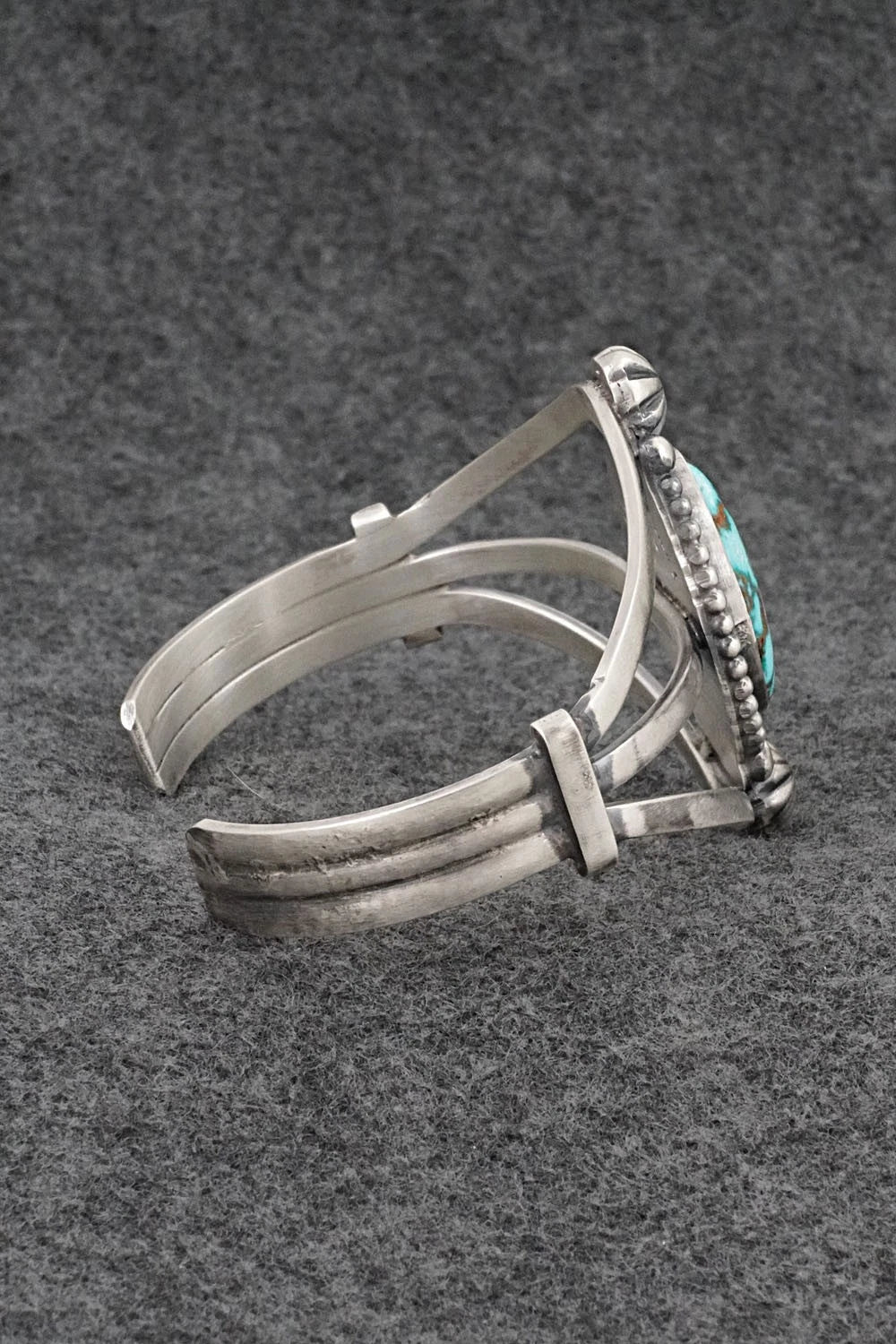 Turquoise & Sterling Silver Bracelet - Darrin Livingston