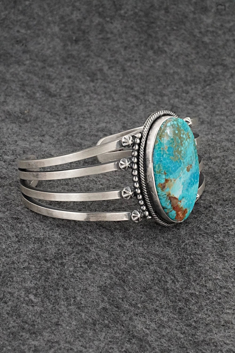 Turquoise & Sterling Silver Bracelet - Daniel Benally