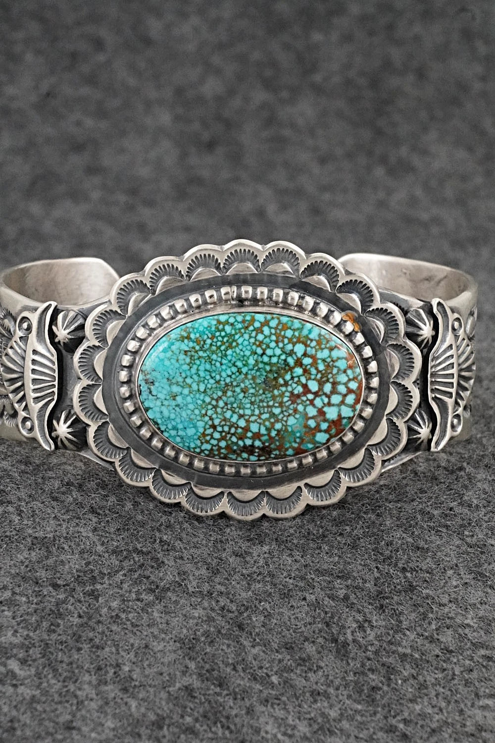 Turquoise & Sterling Silver Bracelet - Randy Boyd