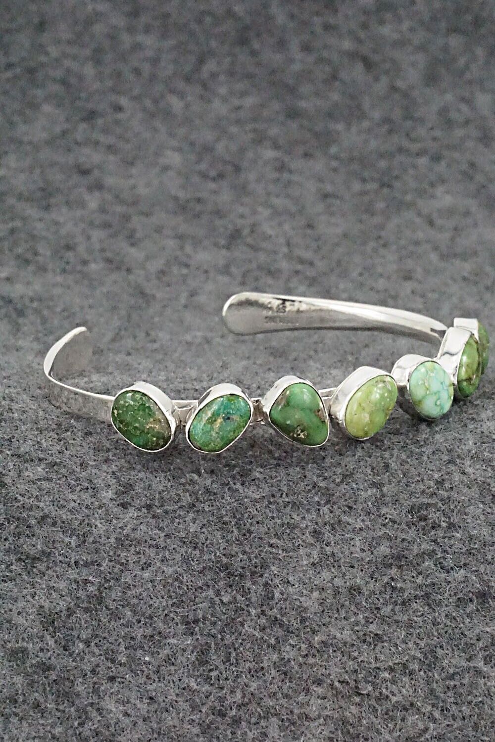 Turquoise & Sterling Silver Bracelet - Samuel Yellowhair