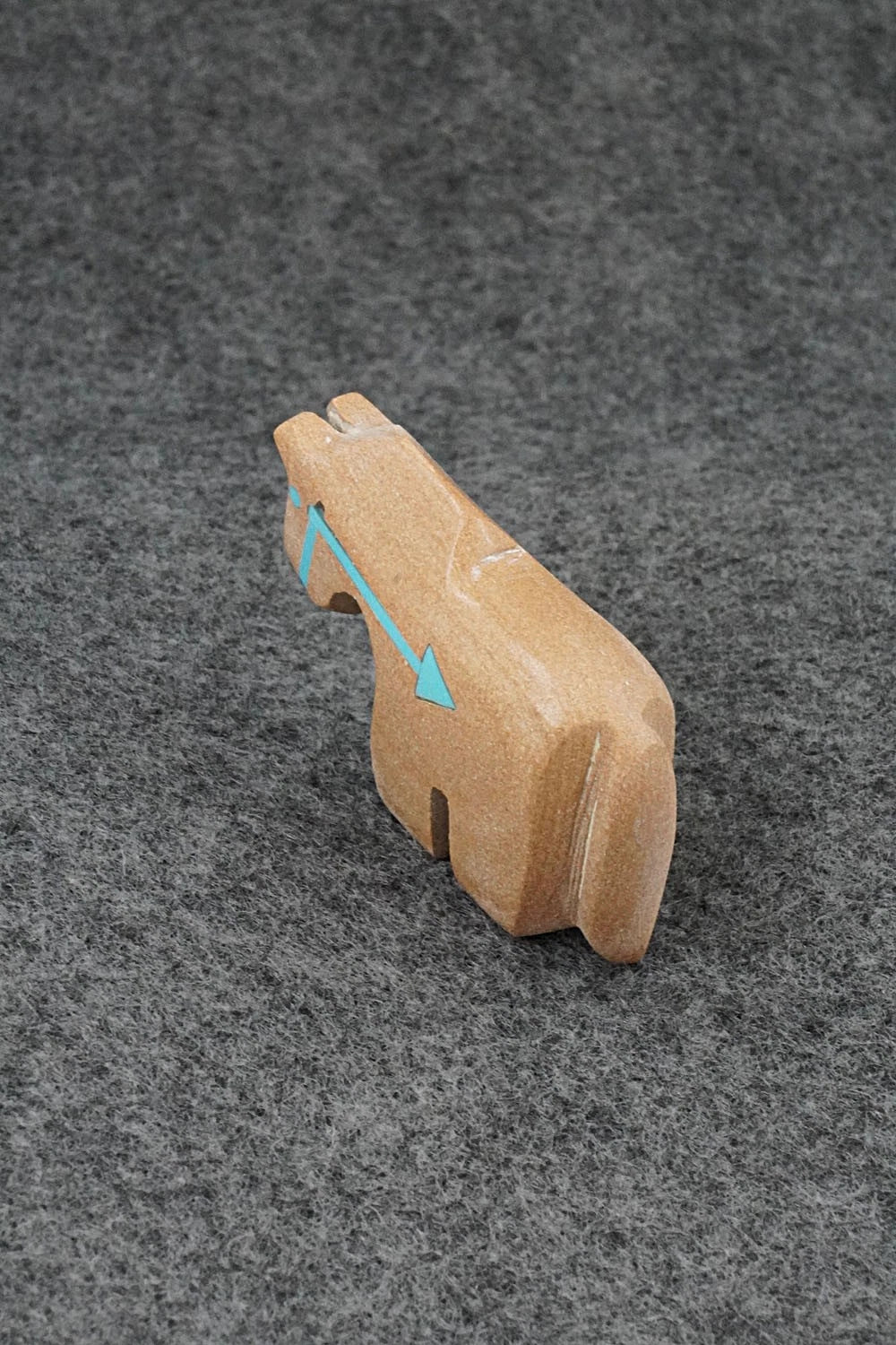 Horse Zuni Fetish Carving - Bernard Laiwakete