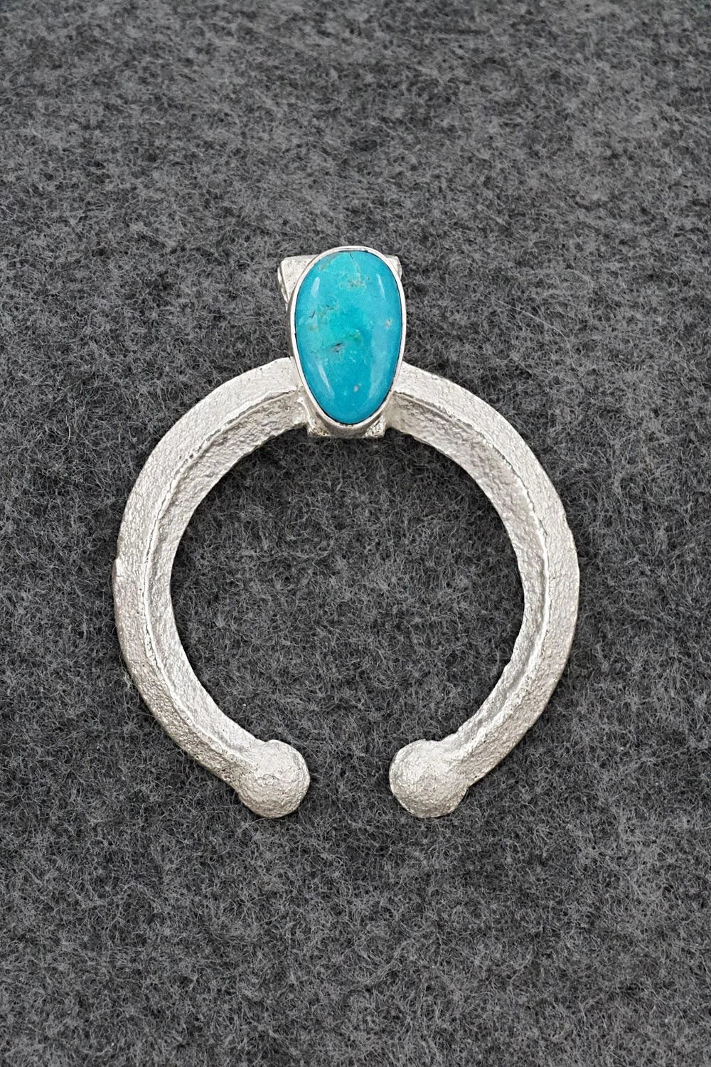 Turquoise & Sterling Silver Pendant - Cody Noble